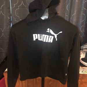 Puma cropped hoodie